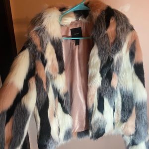Forever 21 fluffy jacket